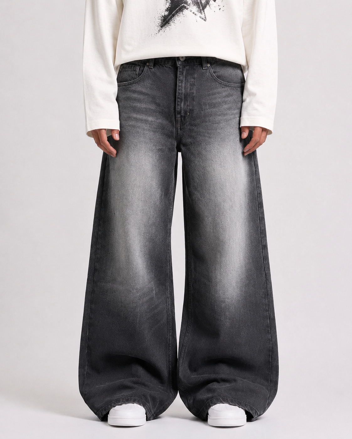 Shadow Black Baggy